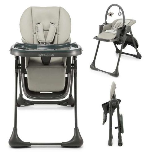 Kinderkraft Hranilica 2U1 Tummie Gray slika 2