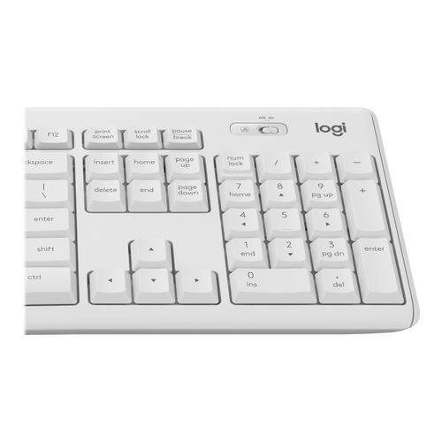 Tipkovnica i miš Logitech MK295 Silent WL Combo WHITE, 920-009824 slika 3