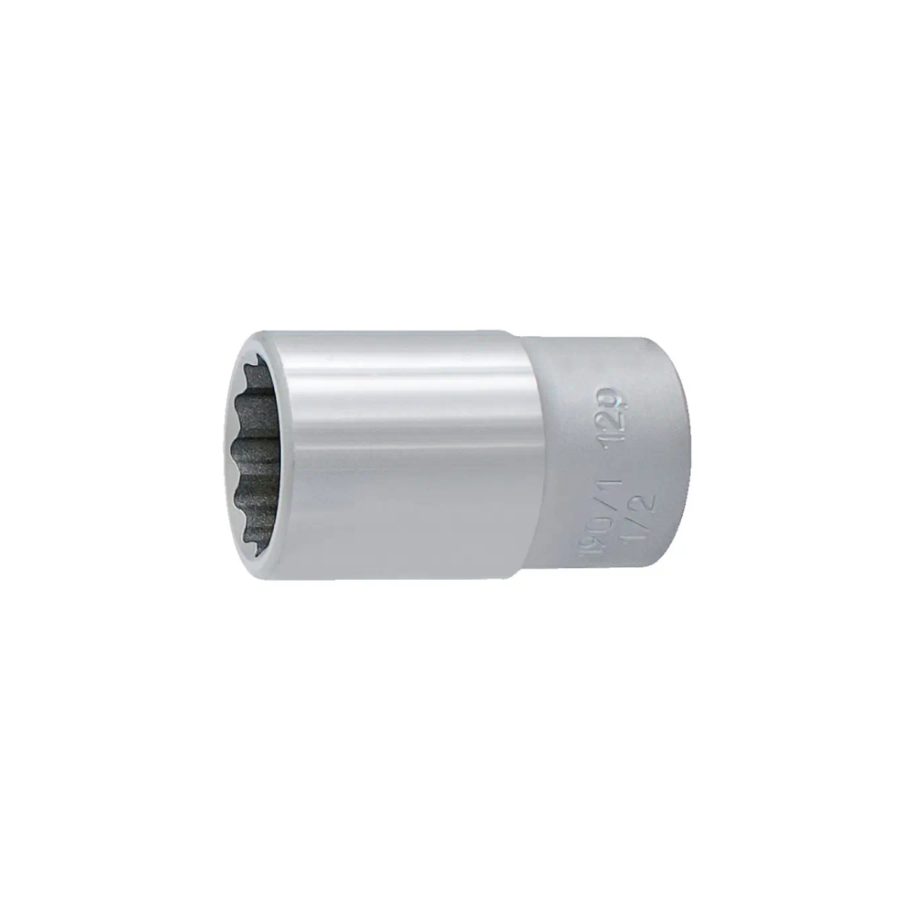 Unior Ključ nasadni, dvanaestougaoni, prihvat 1/2" 27 mm, 190/1 12p slika 1