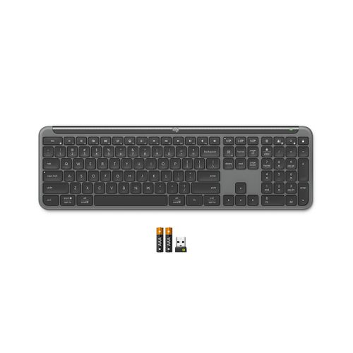 Logitech Signature Slim K950 Tipkovnica, Grafitna, SLO Gravura slika 4