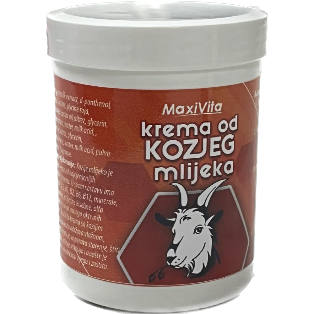 MAXIVITA KREMA OD KOZIJEG MLIJEKA 125ML slika 1