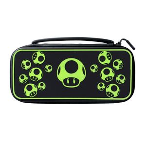 PDP NINTENDO SWITCH TRAVEL CASE PLUS - 1-UP GLOW IN THE DARK