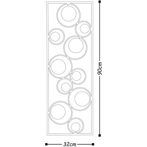 Wallity Metalna zidna dekoracija, Metal Art Life slika 6