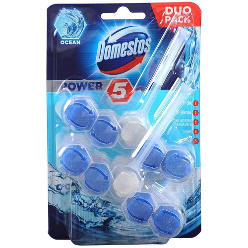 Domestos osvježivač za wc školjku power 5 2x55g slika 1