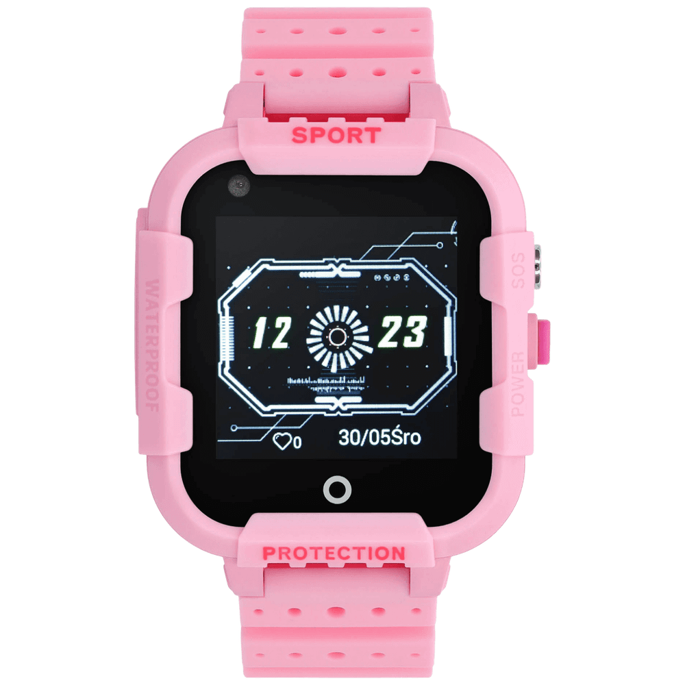 Garett Sat pametni, 4G LTE, 1.4", WiFi, Bluetooth, IP67 - Garett Kids 4G Pink slika 3