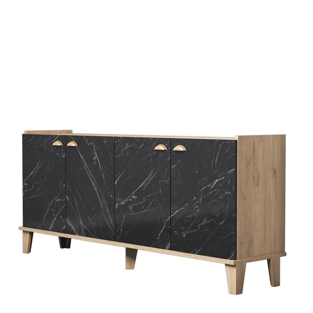 Sumer H3030 Oak Marble Konzolni Stol slika 5