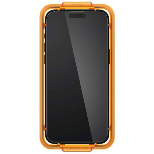 Spigen – Glas.tR Align Master (2 kom) za iPhone 15 Pro – crno slika 5