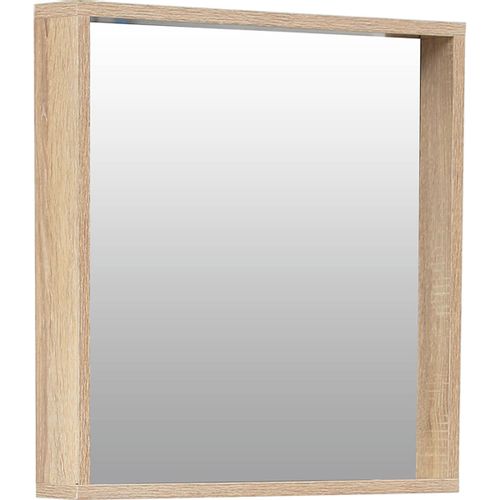 TENDANCE OGLEDALO SA POLICOM 50X8X50 CM MDF, BOJA DRVETA 991798 slika 1