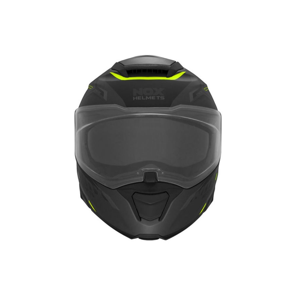 Modularna - flip up kaciga za motor NOX N967 Synchro - CŽ vel.M slika 2
