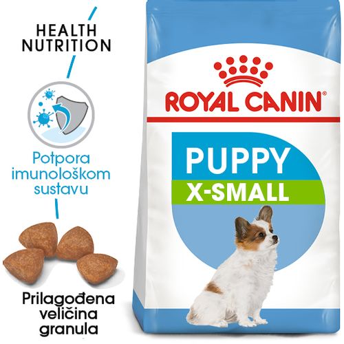 ROYAL CANIN SHN Extra Small Puppy, potpuna hrana za pse, specijalno za štence jako malih pasmina (konačne težine do 4 kg) do 10 mjeseci starosti, 1,5 kg slika 5