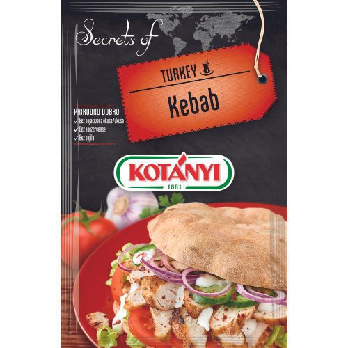 Kotányi Secrets of Turkey-Kebab 25g slika 1