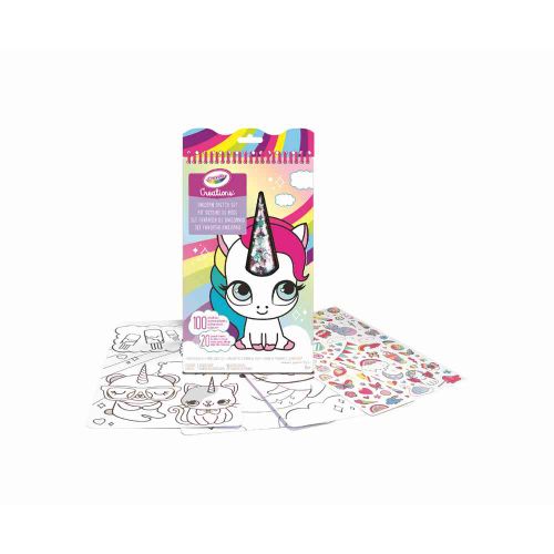 Crayola Blok Sa Stikerima Unicorn slika 1