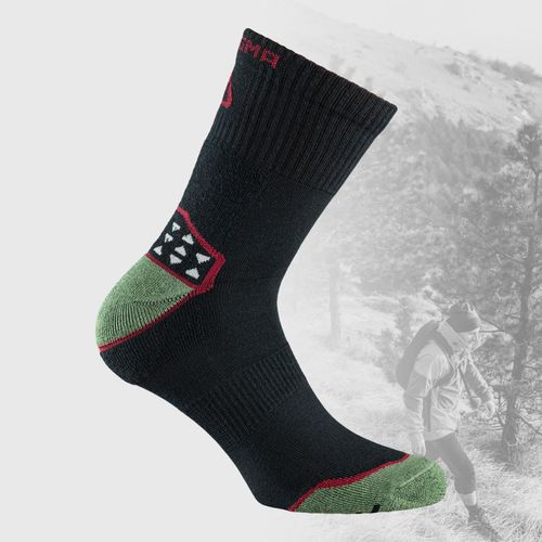 DOGMA čarape MOUNTAIN GOAT crno-zelena slika 1