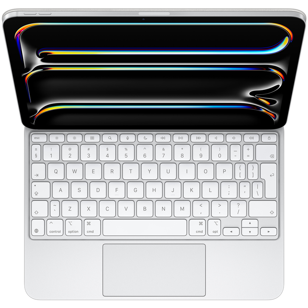 Magic Keyboard za iPad Pro 11-inčni (M4) - Međunarodna Engleska - Bijela, Model A2975 slika 2