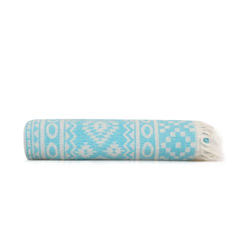 L'essential Maison Cicim - Turquoise Turquoise Fouta (Beach Towel) slika 4