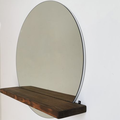 SUNSET Walnut Mirror slika 3