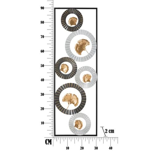 Mauro Ferretti Metalni zidni panel art -b- cm 31x2x90 slika 6