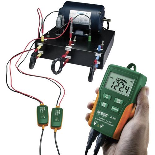 višenamjenski uređaj za pohranu podataka Extech DL160 Mjerena veličina struja, napon     10 do 600 V/AC 10 do 200 A slika 3