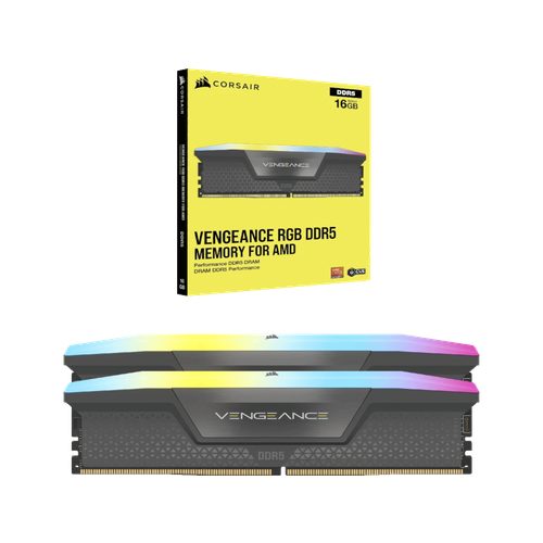 Corsair memorija DDR5 Vengeance 32GB, 6400MHz, 2x16GB CMH32GX5M2B6400Z32 slika 3