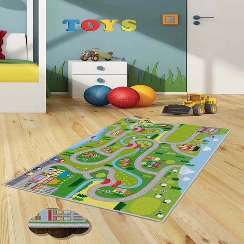 Oyo Concept Tepih dječji ALBENI KIDS 100x300 cm slika 1