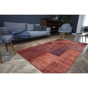 Šareni Čenil Tepih Jazz Chenille - Narančasta AL 62 (140 x 190 cm)