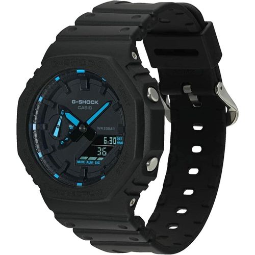 Muški sat Casio G-Shock OAK - NEON BLUE INDEX Crna (Ø 45 mm) slika 4