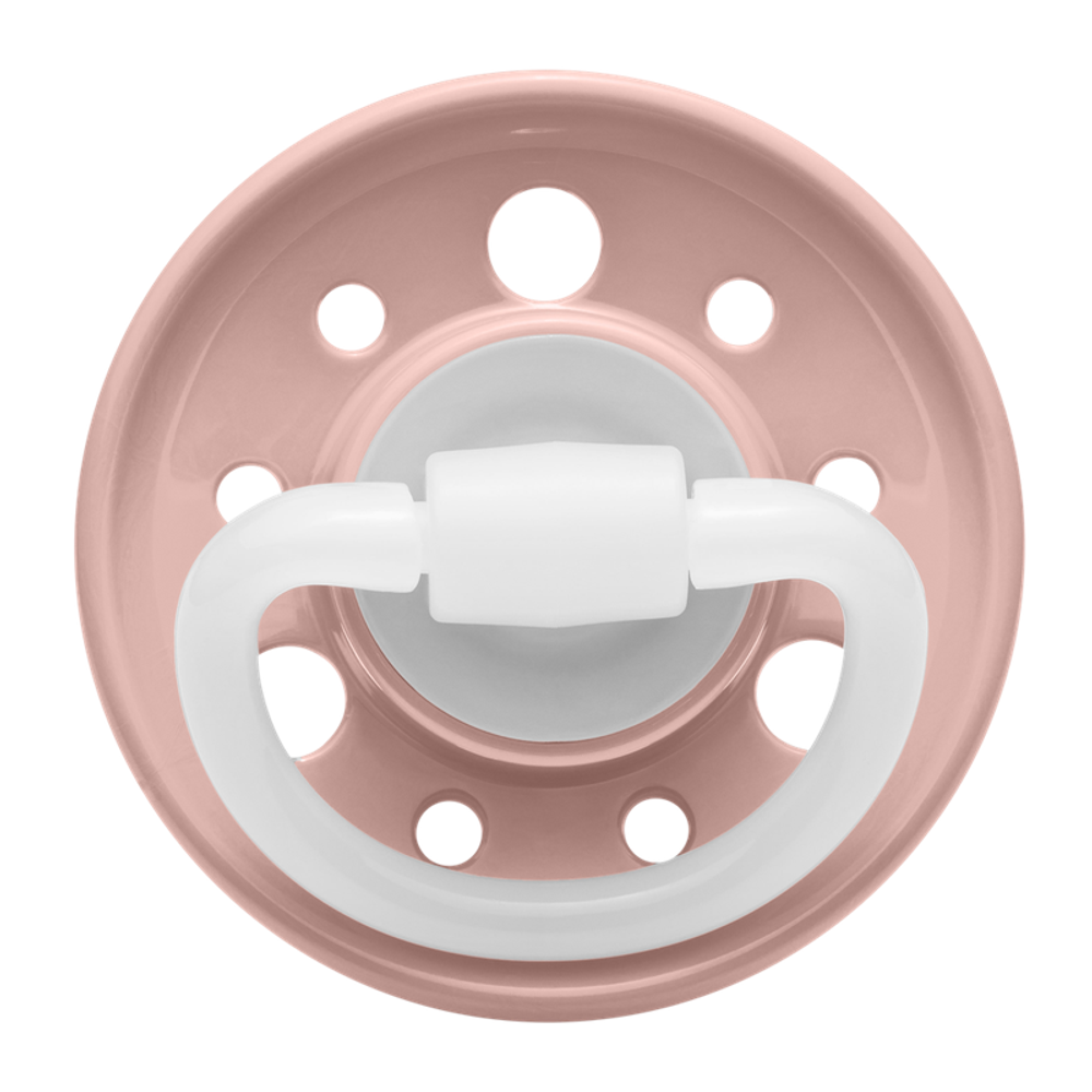 nip® Duda varalica Cherry 0-6mj (veličina 1) - Latex, 2kom Pink, Bež slika 2