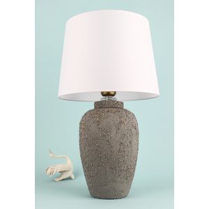 YL701 Siva i Bijela Stolna Lampa