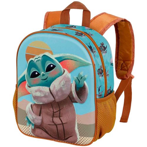 Star Wars The Mandalorian Grogu Say Hi 3D backpack 31cm slika 3