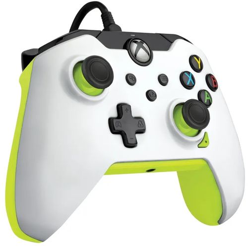 PDP XBOX WIRED CONTROLLER WHITE - ELECTRIC (YELLOW) slika 1