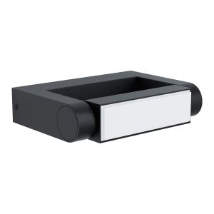 Eglo Brianza Vanjska Zidna Lampa - LED, 4,8W, 450lm, IP44, Lijevani Aluminij/Crna