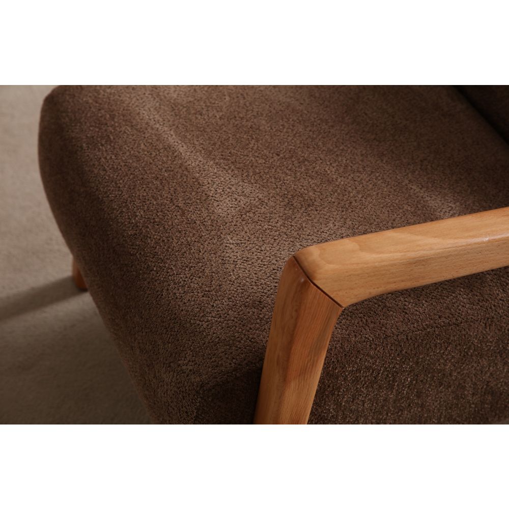 Lyke - Smeđa Wing Chair slika 8