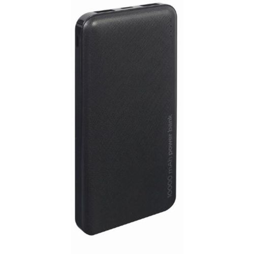 Gembird 10000 mAh power bank, black slika 1