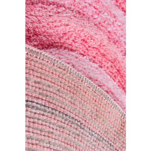 Colourful Cotton Akrilna kupaonska prostirka Round - Candy Pink (90) slika 5