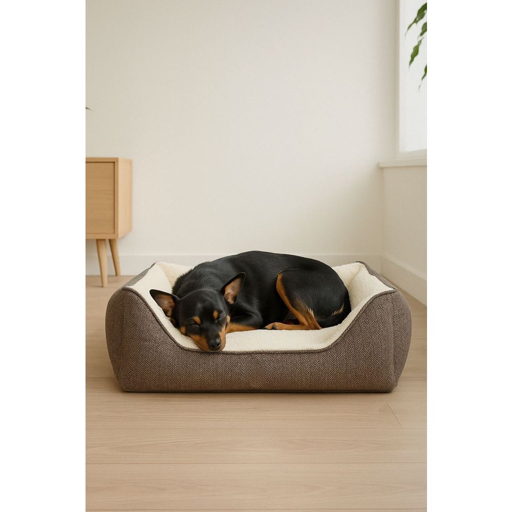 Pet bed Zeus 80 x 100, colour: brown slika 1