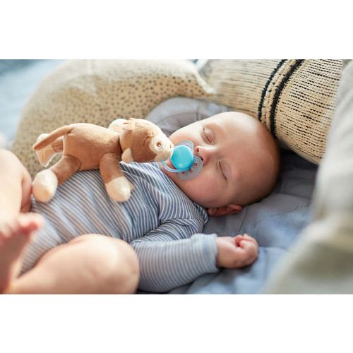 Philips Avent duda varalica 0-6mj ultra soft snuggle majmun slika 3