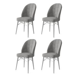 Ritim - Sivi Set Stolica (4 Komada)