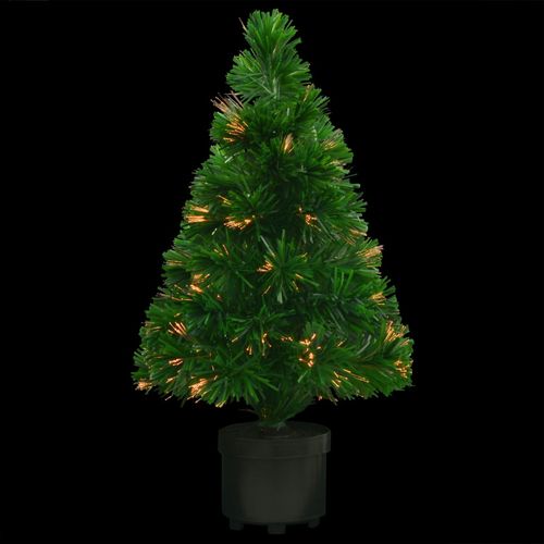 Umjetno božićno drvce s optičkim vlaknima 64 cm zeleno slika 21