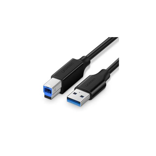 Kabel UGREEN USB 3.0 AM na BM Print, 1m, crni slika 1