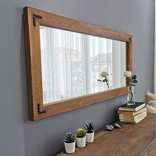 11050CV Walnut Mirror slika 1