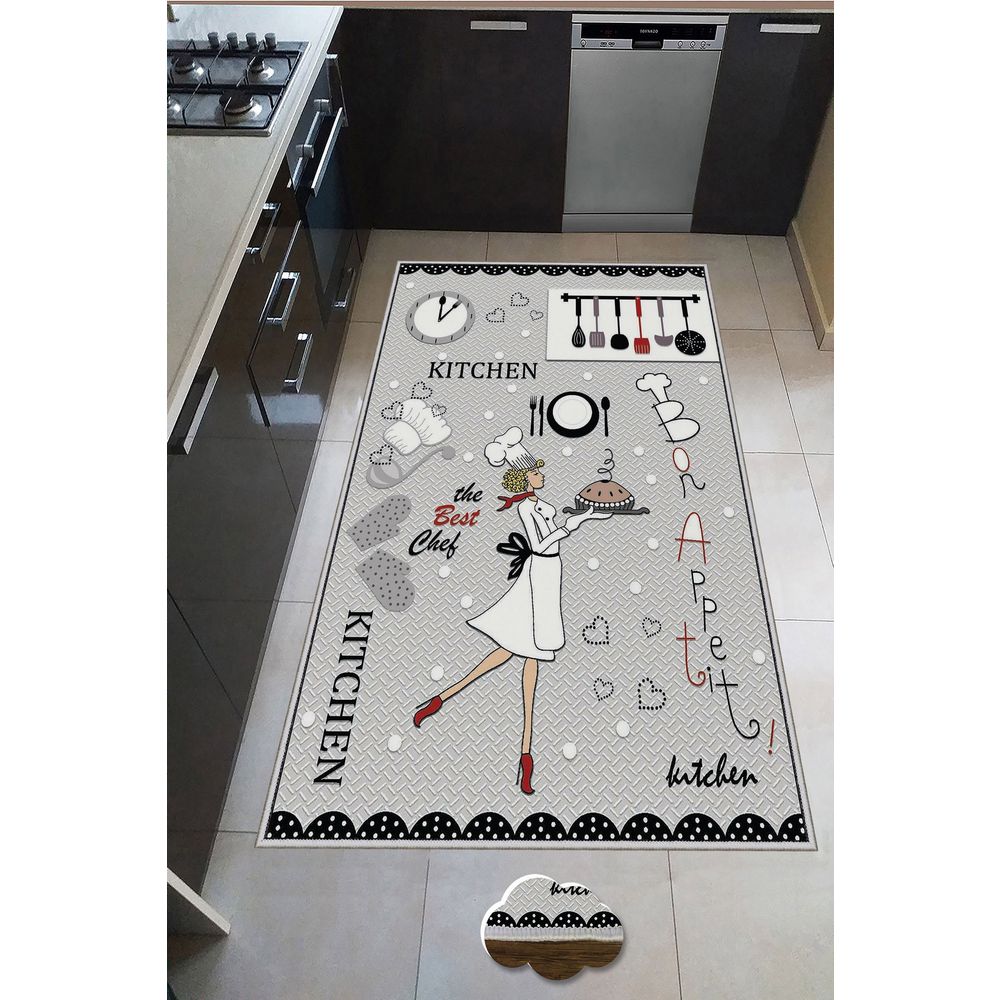 TANKA Staza WOOKECE256 Multicolor Carpet (50 x 80) - izložbeni artikl (oštećenja ambalaža) slika 1