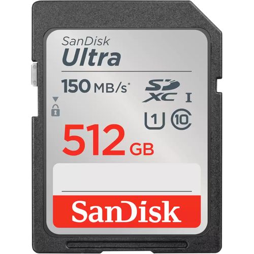 SanDisk SDXC 512GB Ultra 150MB/s Class 10 UHS-I slika 1
