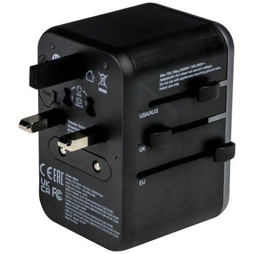 Verbatim 49546 Putni adapter Univerzalni putni adapter UTA-04 PD61W / QC / 3xUSB / 2xType-C slika 3