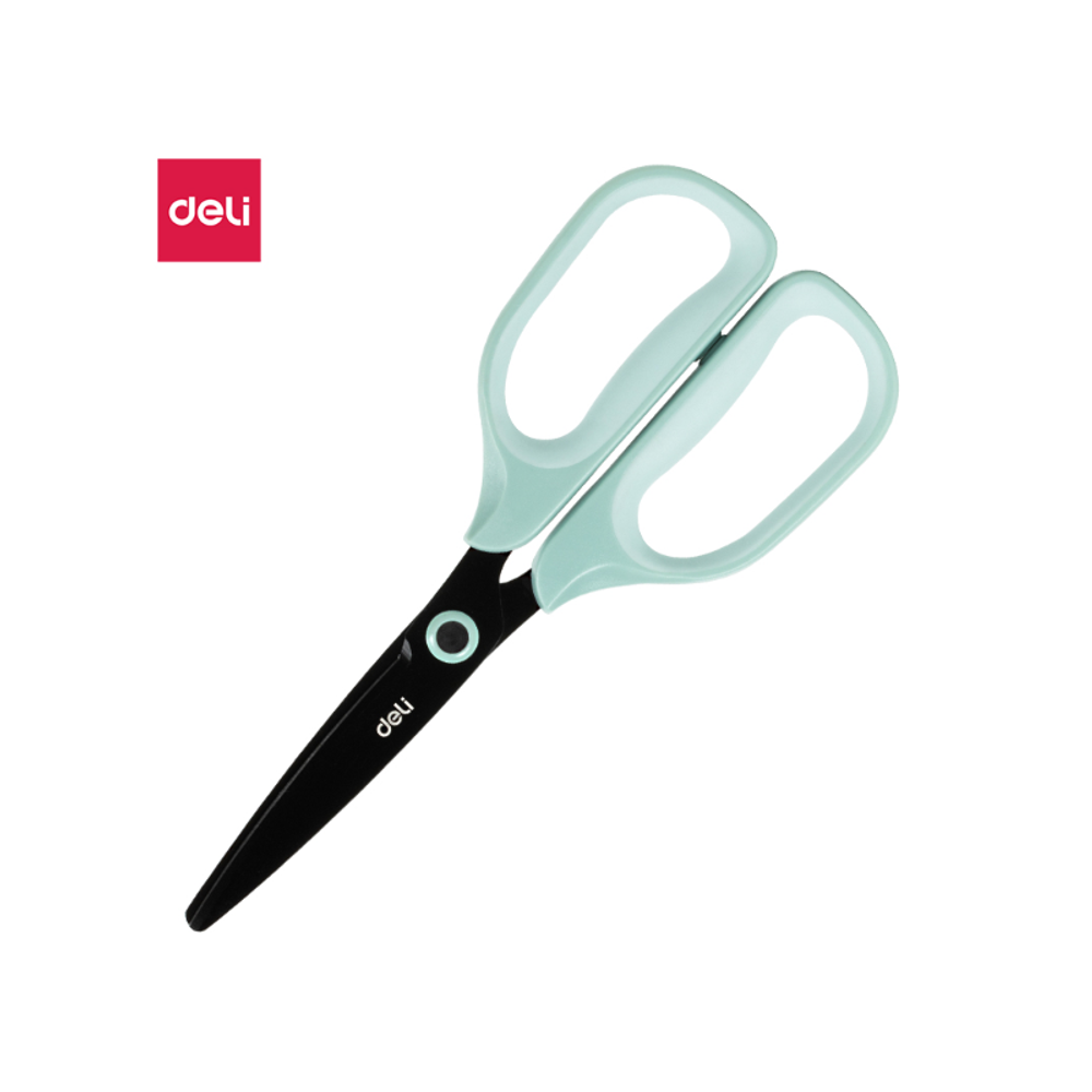 MAKAZE DELI 17,5CM TEFLONSKE PASTEL ZELENE slika 1