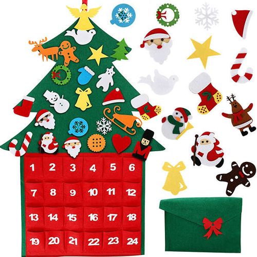 Feltri - Adventsko božićno drvce s 24 ukrasa / Adventski kalendar slika 1