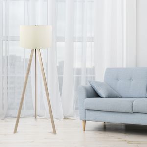 Podna lampa AYD-1524, krem