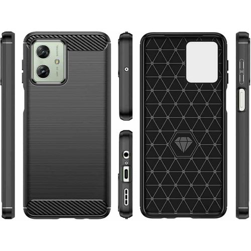 CARBON maska za MOTOROLA G54 crna slika 6