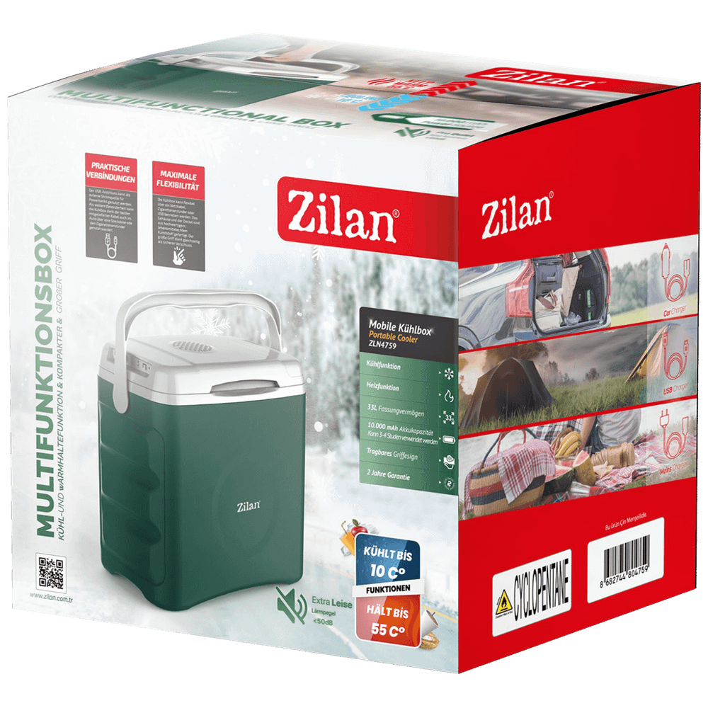 Zilan Frižider, prijenosni, hlađenje/grijanje, 33 l., 55W,12V/220V - ZLN4759 slika 2
