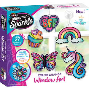 Cra-Z-Art Shimmer‘n Sparkle 17985 Color Change Window Art