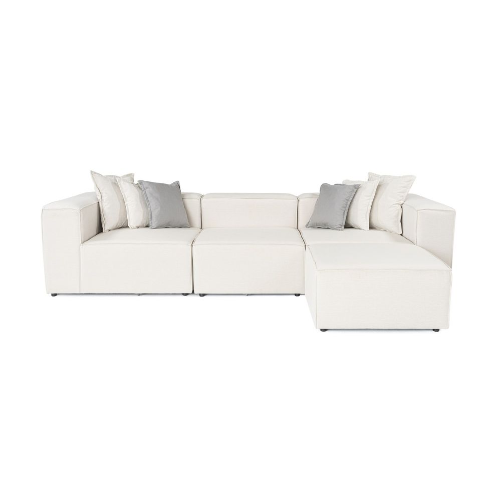 Ugaona Sofa Frida 4 - Ecru Boje slika 2